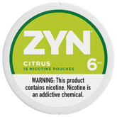 Citrus Zyn Bolsas de Nicotina 6mg